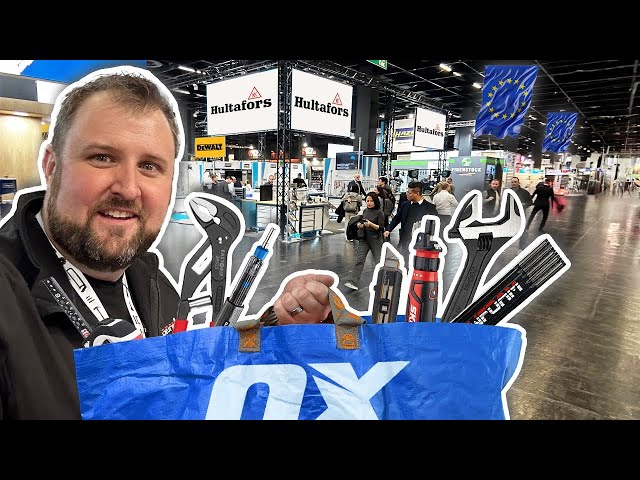 I Found The Most Amazing NEW Tools at Europe's BIGGEST Tool Fair!