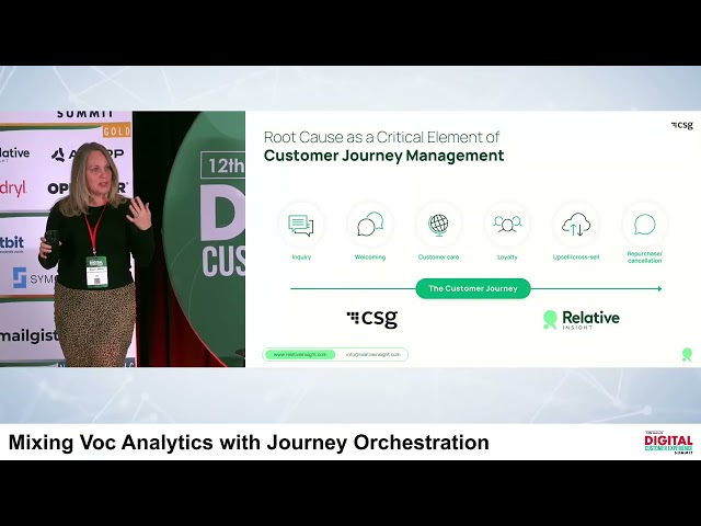 Mixing VoC Analytics with Journey Orchestration to Drive Higher Performance | DCX 2025