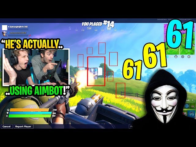I died and spectated HACKERS using AIMBOT in my Fortnite game... (exposed)
