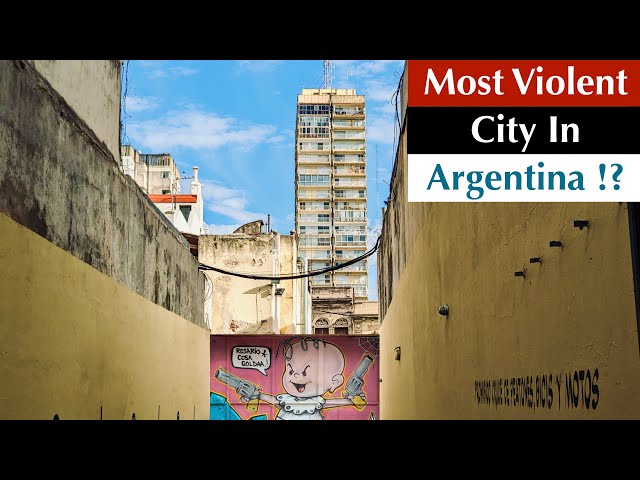 This Is Argentina's Most Dangerous City !? First Impressions of Rosario, Santa Fe: Safe To Go? [#94]