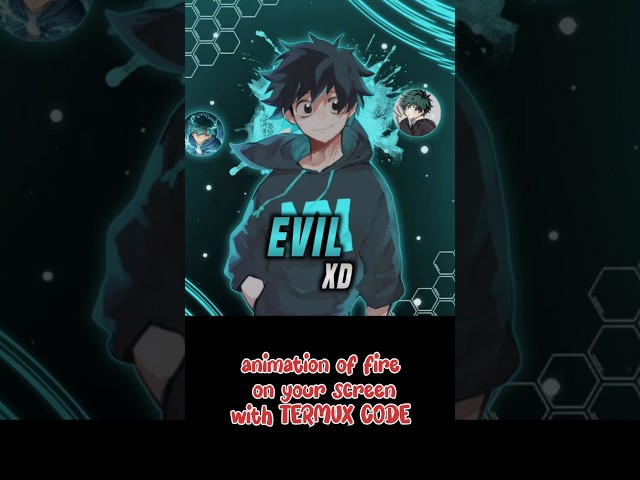 TERMUX SECRET TRICK | TERMUX CODE FOR ANIMATION OF FIRE IN MOBILE SCREEN