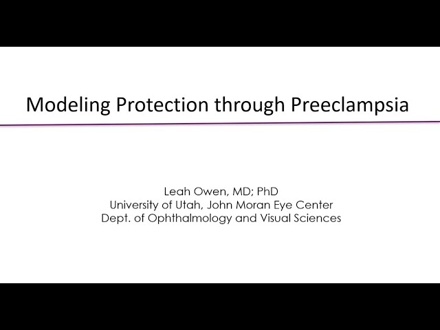 Modeling Protection through Preeclampsia [CC]