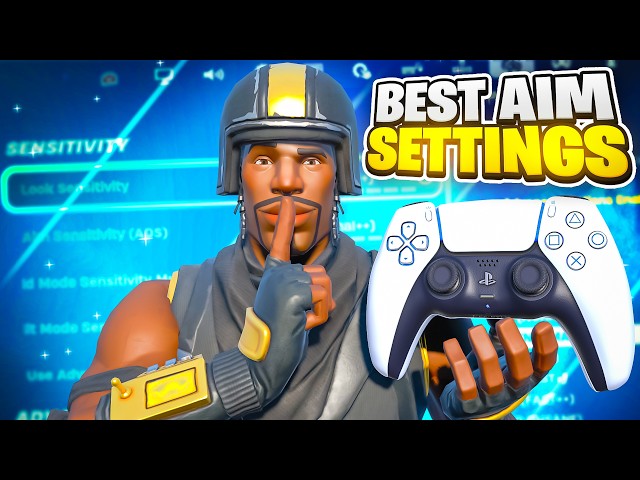 NEW Best Controller SETTINGS + Sensitivity in Fortnite Chapter 7! (Tutorial)