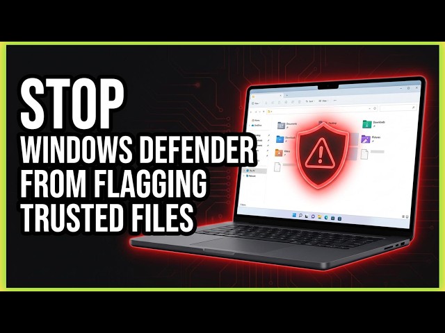 Prevent Windows Defender from Deleting Your Files