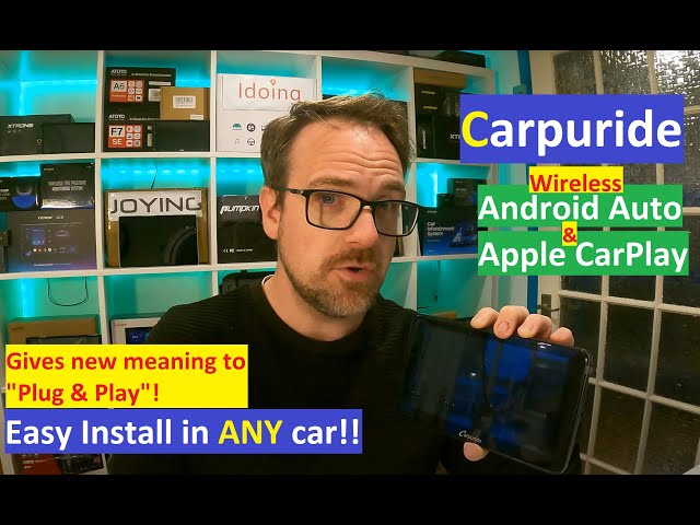 EXCELLENT Carpuride Car "Head Unit" - Easily Upgrade ANY Car Radio to Apple CarPlay & Android Auto!