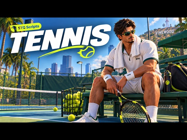 FiveM Tennis Script | 1v1 Matches, Real Scoring & Solo Training | ESX, QBCore, QBX