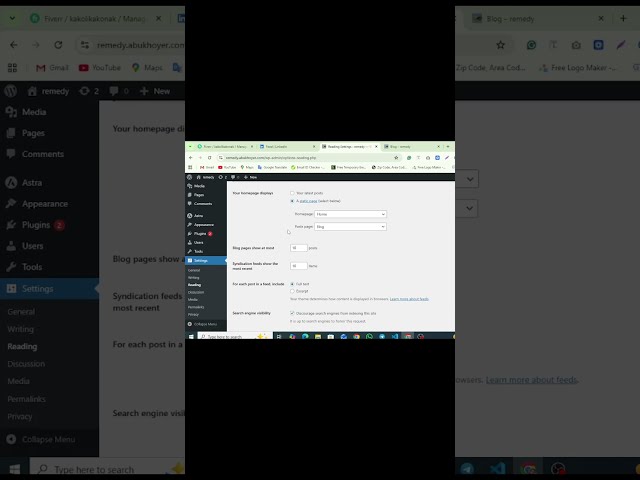 How to Change Blog Posts Per Page in WordPress (15s)