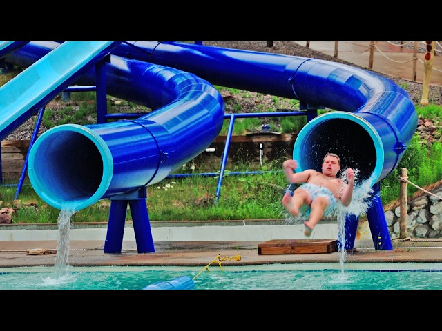 Bombay Blasters POV | CRAZY Steel Pipe Drop Slides at Water Safari