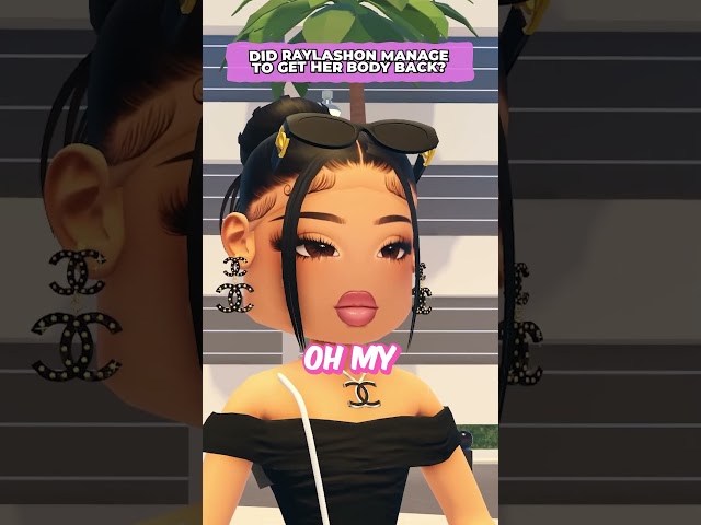 DID RAYLASHON MANAGE to GET HER BODY BACK?! #shorts #roblox