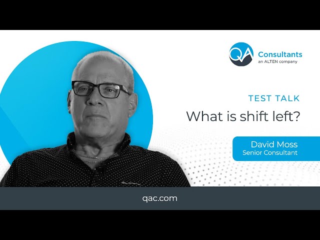 Test Talk - What is shift left?