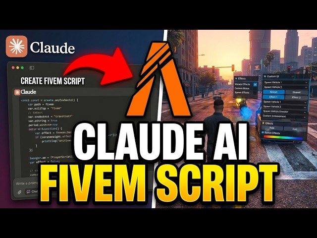I Asked ClaudeAI for a Custom FiveM Script... It Was INSANE