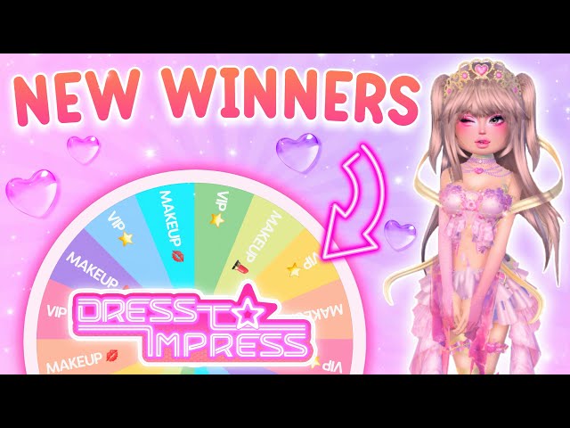 🚨NEW GIVEAWAY WINNERS🚨 IN MY DRESS TO IMPRESS GIVEAWAY! #23