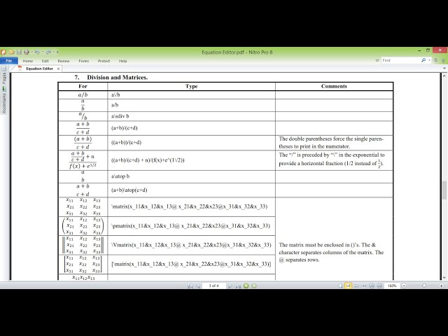 របៀបសរសេរម៉ាទ្រីស - How To Type Matrix In Microsoft Word | Khmer Computer Knowledge