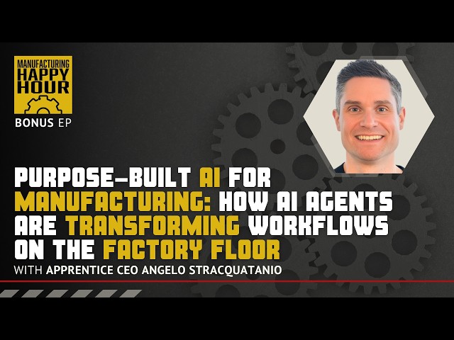 The Future of AI in Manufacturing: How AI Agents Are Transforming Factory Workflows | Apprentice.io