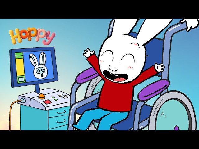 Simon's Hospital Trip: Not So Scary After All! 🌈 Hoppy Friends Family