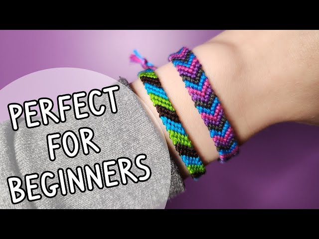 How to Make Friendship Bracelets | Beginner Friendship Bracelet Tutorial