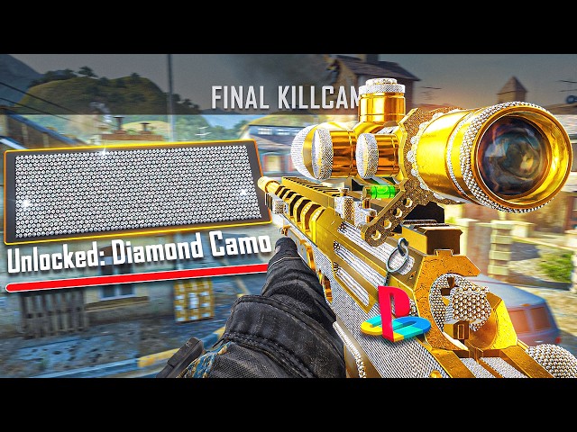 I HIT A TRICKSHOT TO UNLOCK DIAMOND SNIPERS!! (Black Ops 2 PS5)