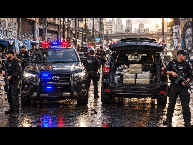 POLÍCIA CIVIL SP - OPERAÇÃO NA CRACOLÂNDIA TERMINA EM CONFRONTO! | GTA 5 POLICIAL