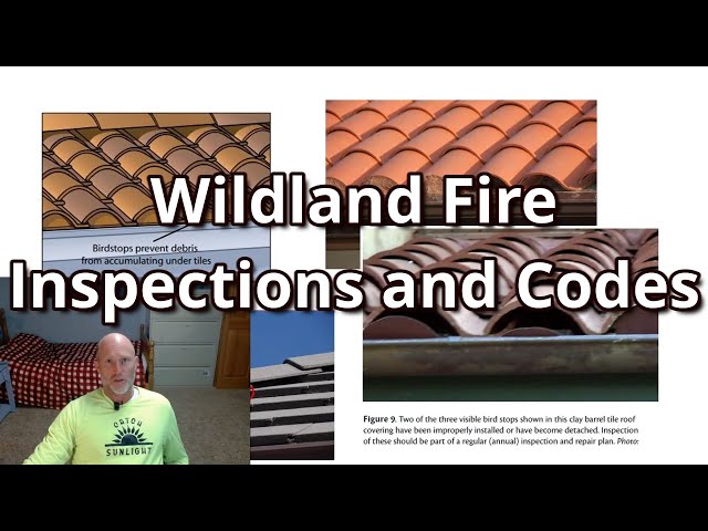 Buildings in the Wildland Urban Interface || How to Fire Harden your Structure