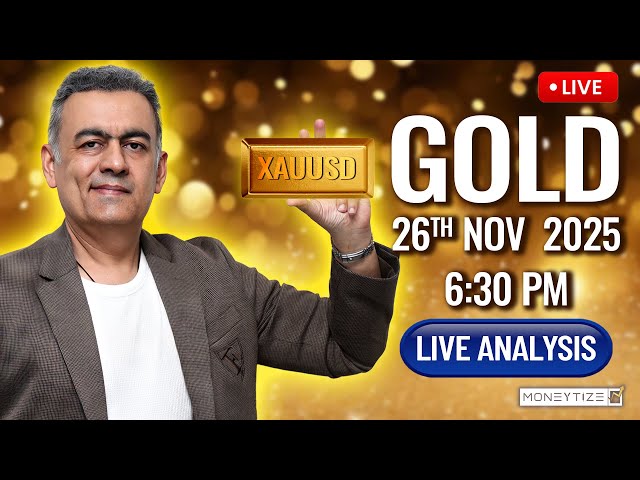 XAUUSD (Gold) Live Analysis 26th November 2025 | Mid Week Forex Forecast