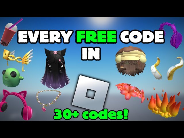 REDEEM EVERY FREE CODE IN ROBLOX 2026! [EVERY HAIR, FACE AND ACCESSORY CODE]
