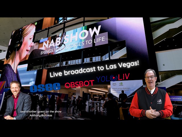 🔴Live to NAB Show 2026 LIVE: Streaming News – Live from the Studio