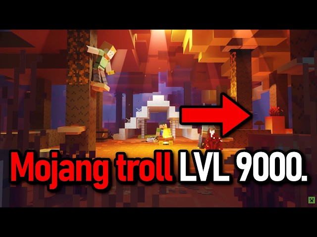 Mojang is 100% TROLLING US.