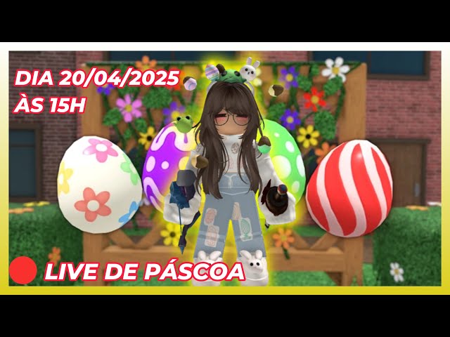 🔴 LIVE DE PÁSCOA MM2 - 20/04/2025 - Roblox