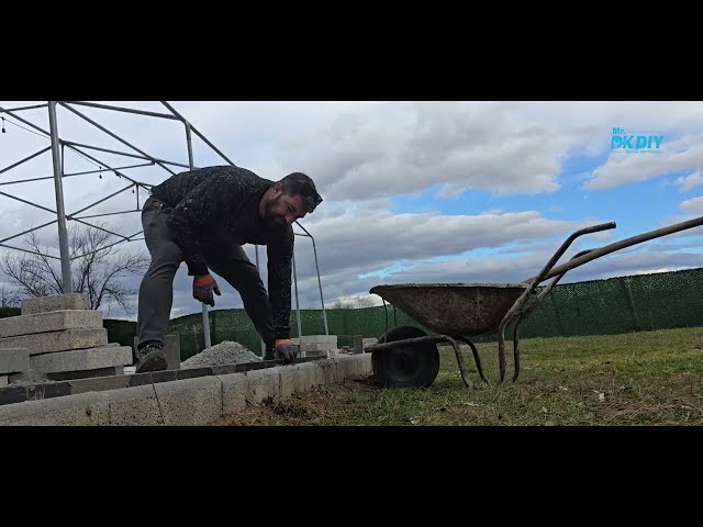 How to Build a 13x8m Steel Hall Construction – Part 1: Planning, Foundation, and Anchor Plates