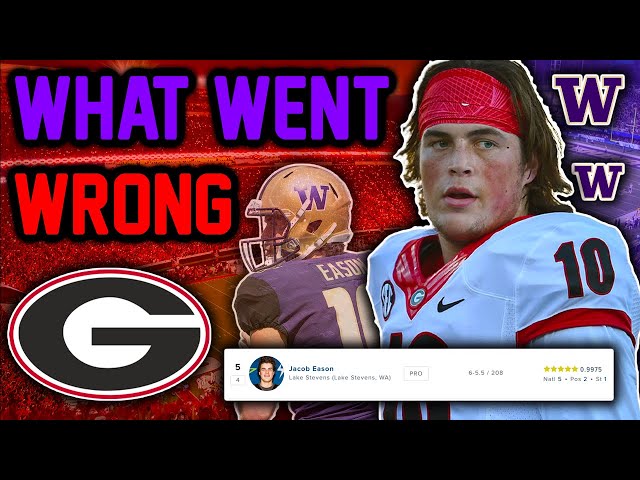 From 5 STAR QB PRODIGY to NFL DRAFT BUST (What Happened to Jacob Eason?)