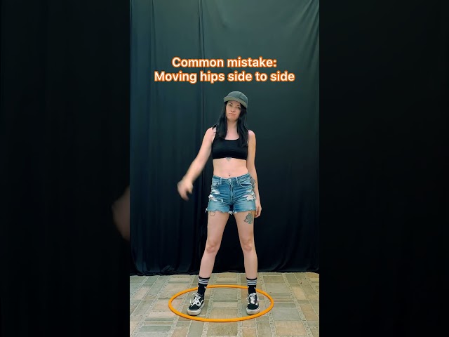 Hula Hoop Tips | Waist Hooping  #shorts