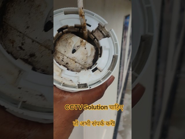 CCTV Camera Filled With Water 😱💧 | Dome Camera Repair #Shorts #Findretech #repairproject