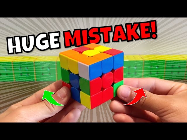 DON'T Make These 5 MISTAKES when CUBE ROTATING! (Do This Instead)