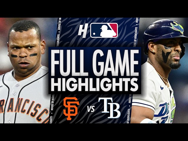 San Francisco Giants vs Tampa Bay Rays - FULL GAME HIGHLIGHTS 🔥 May 1, 2026 MLB Season