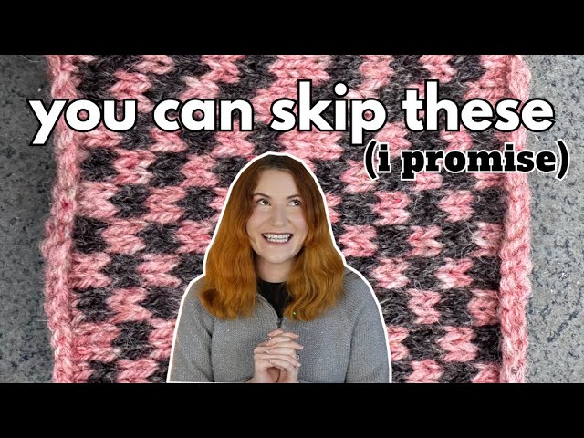 knitting "rules" you can definitely ignore
