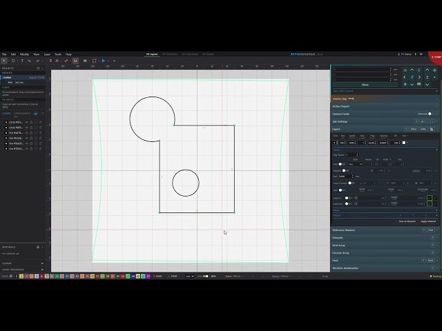 RetinaEngrave 5 Parametric CAD Constraints | Real-Time Laser Design in Your Browser