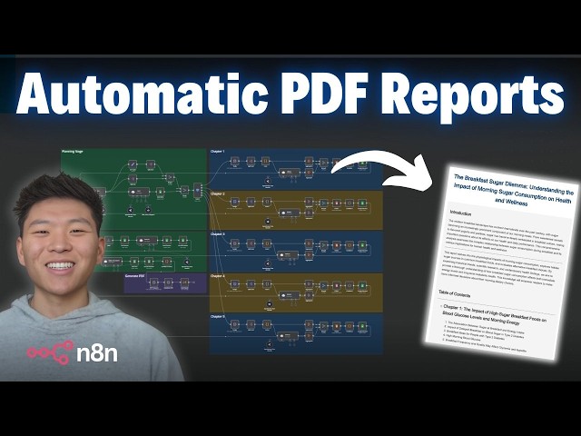 Research ANYTHING and Get a PDF Report (free n8n template)