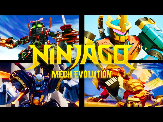 Ninjago - Evolution of Mechs (2011-2026)