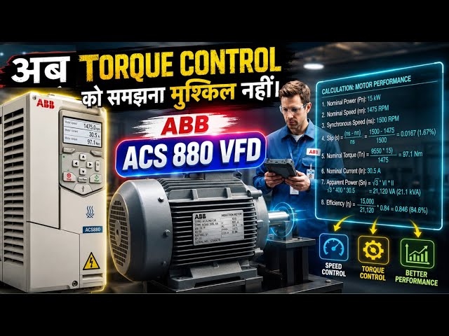 Winding Unwinding paper mill and Cable Reel | Torque Control | ABB ACS 880 VFD 