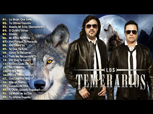 Los Temerarios Viejitas Románticas ❣️ Los Temerarios Sus Mejores Canciones Inolvidables