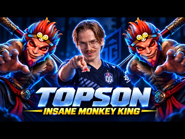 Topson’s Insane Monkey King Mid Play | BLAST Slam VIII