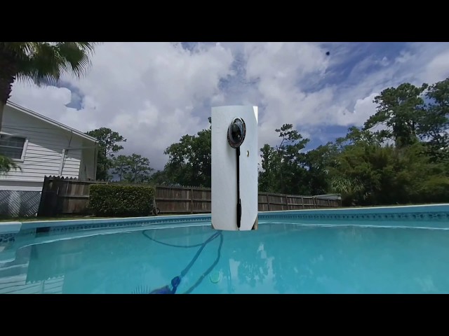 Pool test of Telesin UW case for EVO injected