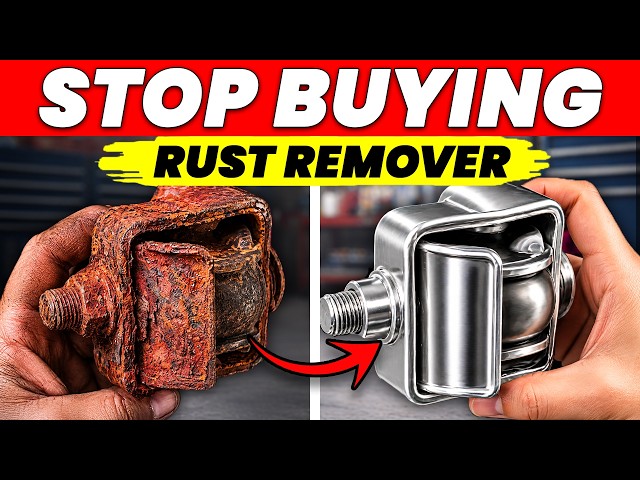 Stop Wasting Money on Rust Remover — This $1 Liquid Erases Rust Instantly