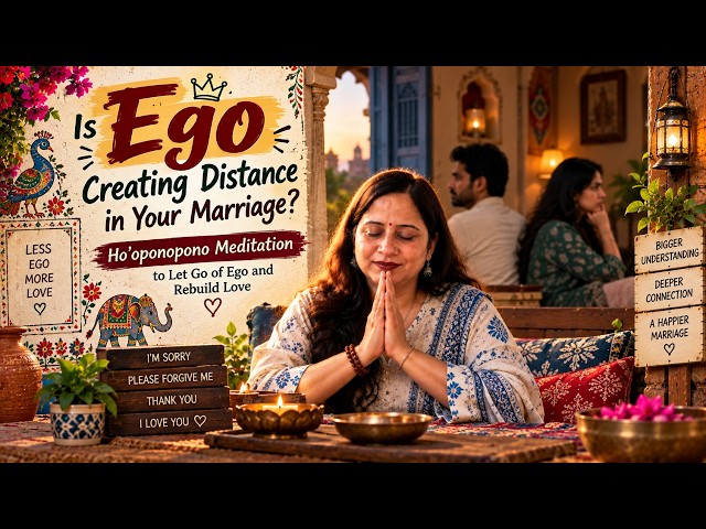 Is Ego Destroying Your Marriage? 💔 | Ho’oponopono Meditation to Let Go of Ego & Reconnect