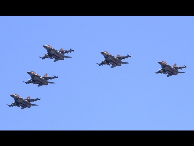 מטס יום העצמאות 2016  4Kᵁᴴᴰ  Israel Independence Day Airshow