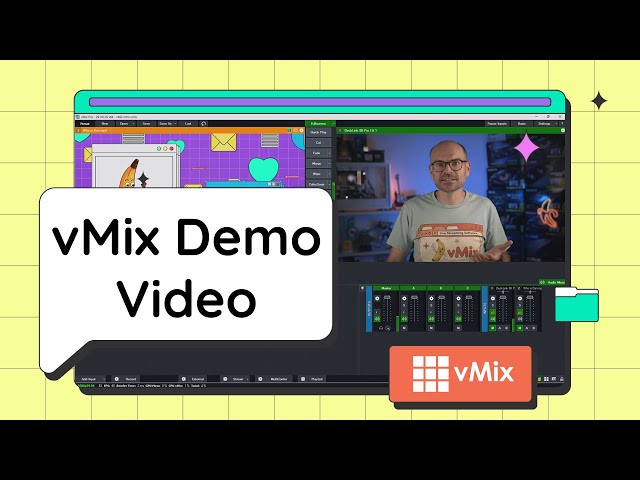 vMix Tutorial- General Overview and Demo. Learn about vMix and creating awesome live productions.