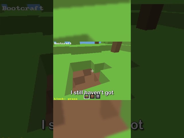 I'm making Minecraft without an operating system  #gaming #gamedevblog #coding #minecraft
