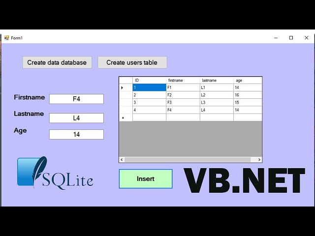 VB.NET SQLite Tutorial | Connect Database in Visual Studio 2026 (Step-by-Step Guide)