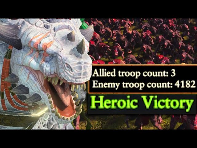Can you beat Total Warhammer 3 with ONLY Heroes