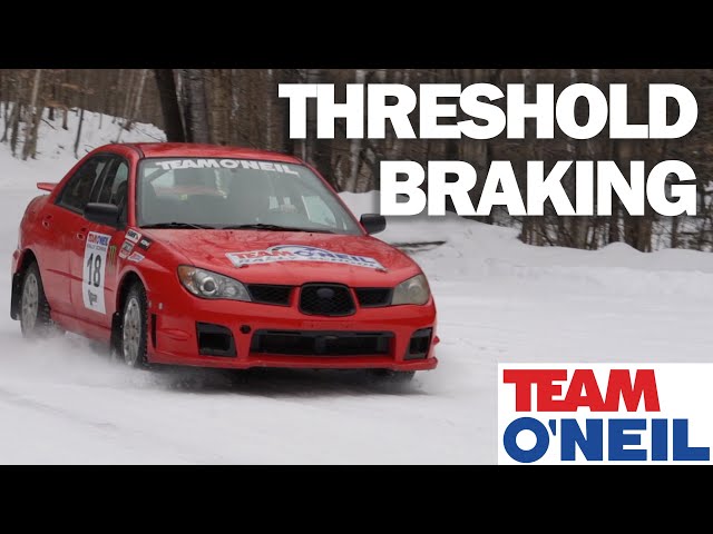 Threshold Braking for Rally, Racing, and the Street